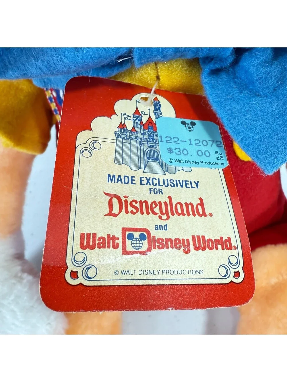 VTG 1971 PINOCCHIO Disney California Stuffed Toys 24